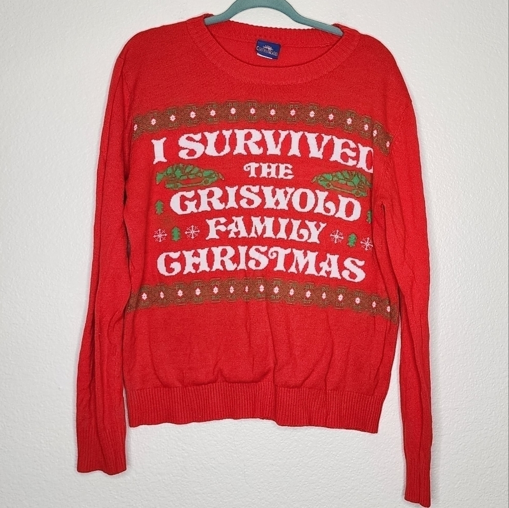 National Lampoons Christmas Vacation Griswold Ugly Holiday Sweater L